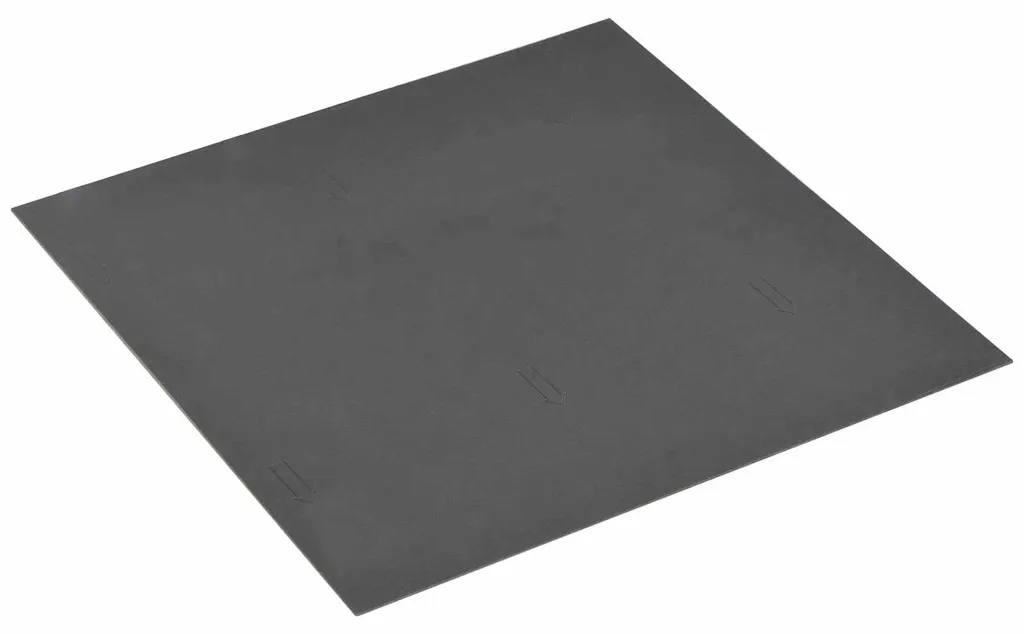 Revêtement de sol en PVC noir 5,11 m² dalles adhésives vidaXL 55 pcs