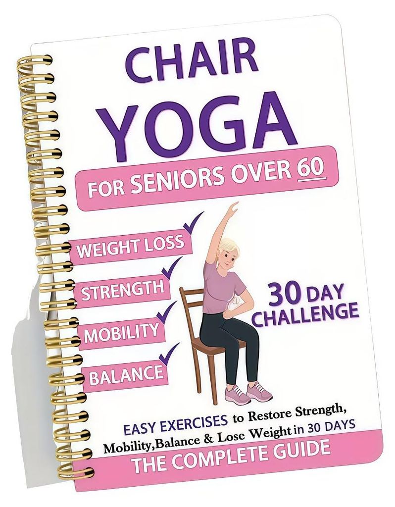 INF 30 Tage Yoga Abnehm Journal Stuhlyoga Plan 92g Papier 21cmx14cm