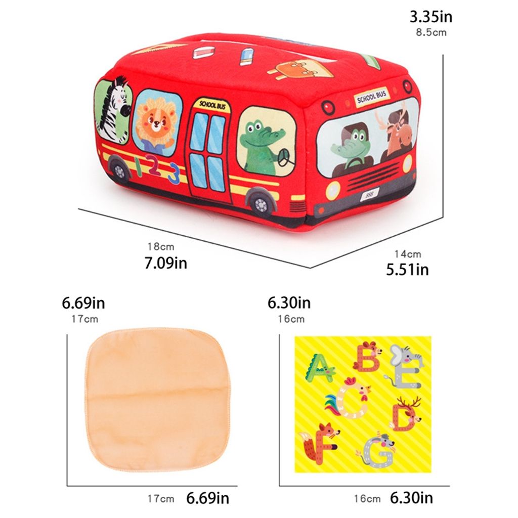 Tissue Box Toy™ - Magische Taschentücher aus der Box - Spielzeug Tasch –  Mein kleines baby