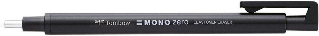 TOMBOW Crayon à effacer "MONO zero" pointe ronde noir Image du produit 