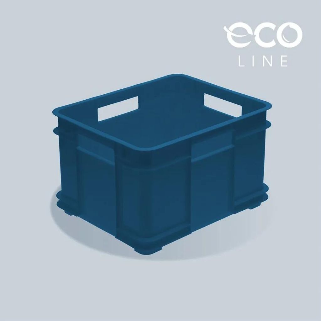 keeeper Aufbewahrungsbox Euro-Box XL "bruno eco", blau Produktbild 