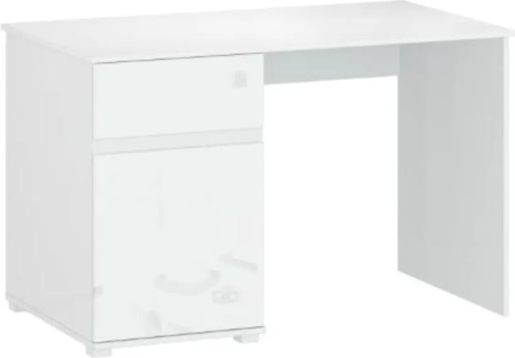 Bureau Lingo Design Moderne avec Rangement Intégré pour Home Office
