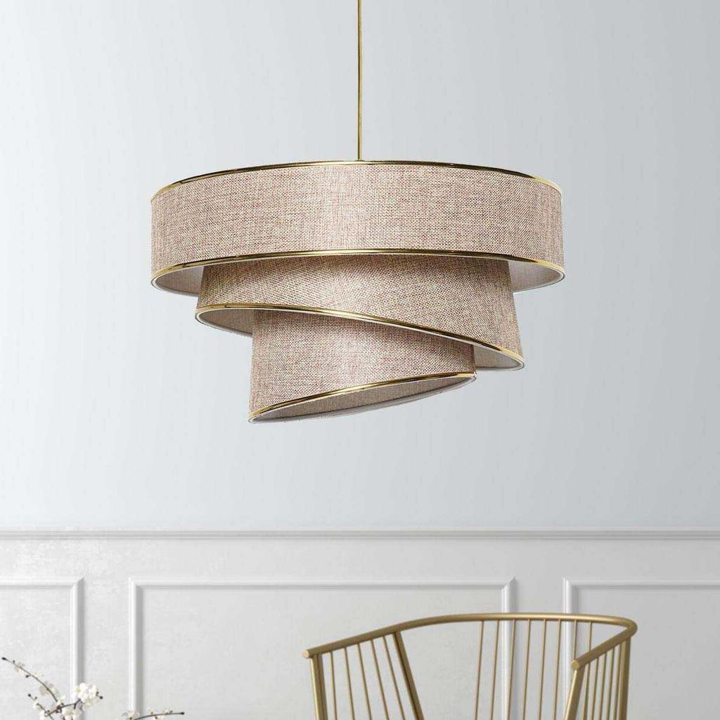 Opviq, Couper- Couper FLH, Beige,Gold, Kronleuchter, 40 x Produktbild 5