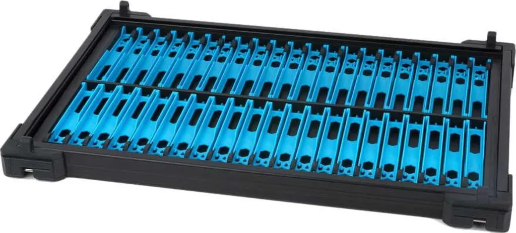 Matrix Boîte de Plioirs 130mm Bleu : Fini les Lignes Emmêlées en Pêche