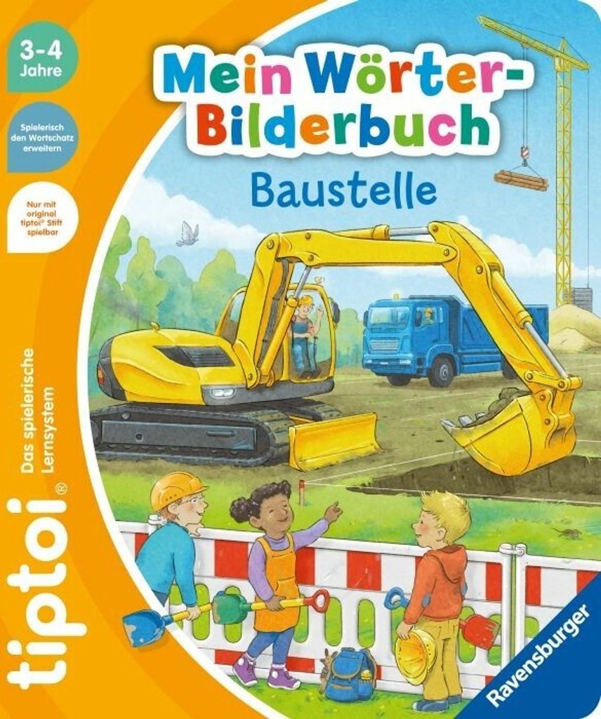 Ravensburger tiptoi® Moja stavba slovná obrázková kniha Obrázok produktu 