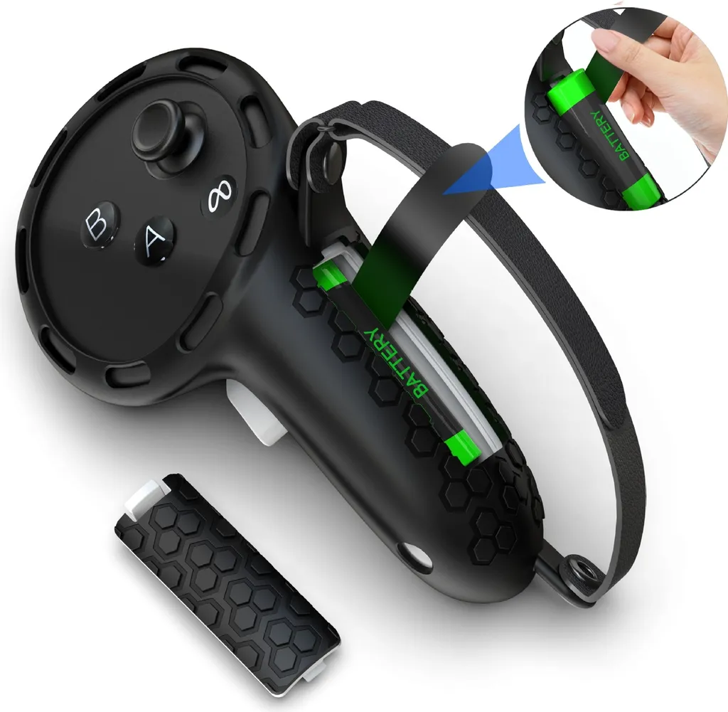 Accessoires VR Meta Quest 3 : Kit de Protection 7-en-1 Silicone Blanc