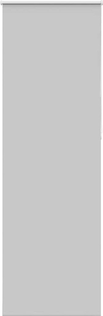 Verdunkelungsrollo Hellgrau 65x230 cm Stoffbreite 60,7 cm