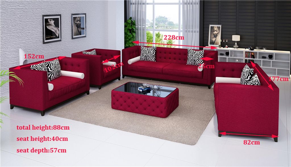 Sofagarnitur Garnituren Set Design Sofas Polster Couchen Leder 3 2 Sitzer