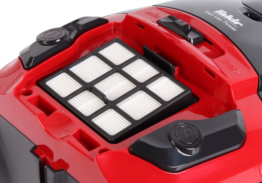 Fakir Red Vac Power Staubsauger mit Beutel 700W, Produktbild 5