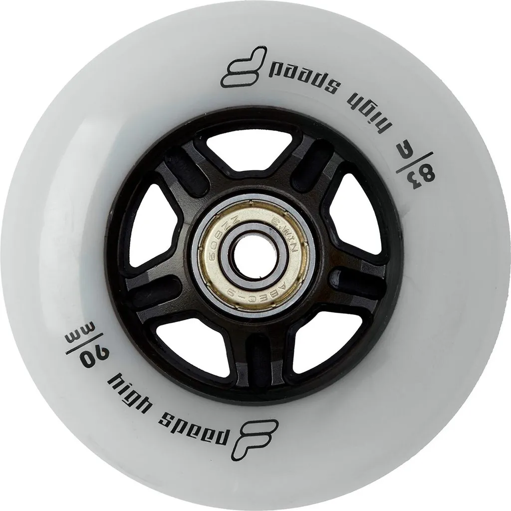 Roues Fila 90mm 83A Haute Vitesse Roulements Abec 9 Ultra Fluides