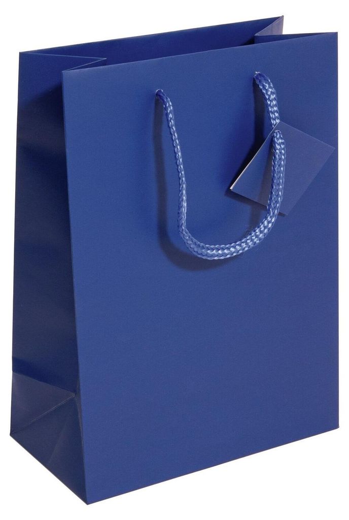 SIGEL GT504 Geschenktasche mittel - ultramarinblau - matt - Produktbild 