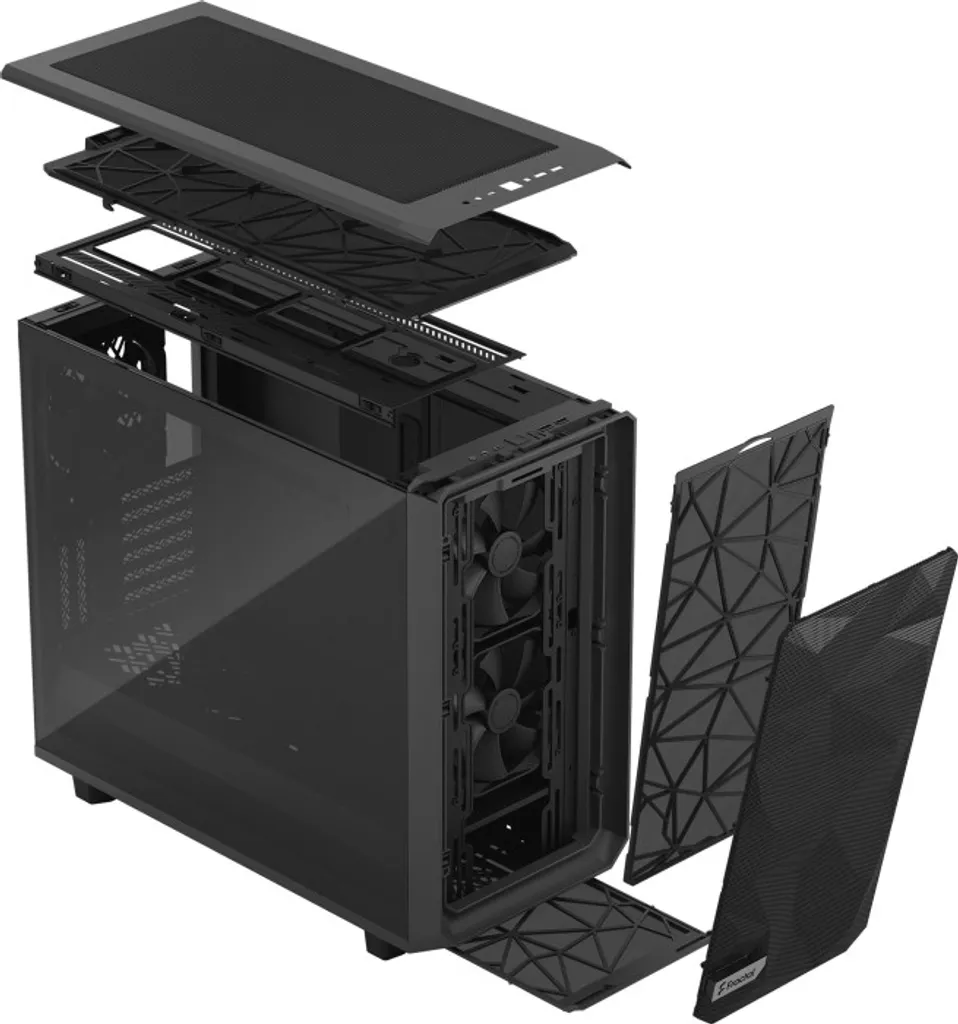 Fini la Surchauffe PC avec le Boîtier Fractal Design Meshify 2 Gray - 14