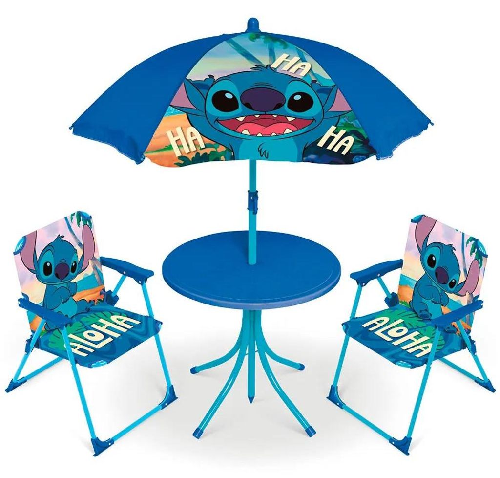 Arditex Lilo & Stitch Camping-set 4 Einheiten Blau Kinder Blau One Size