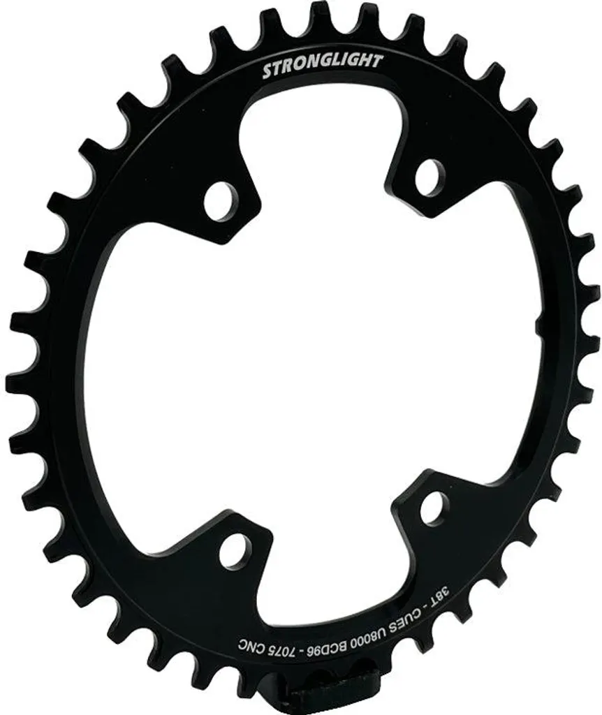 Plateau Stronglight robuste Shimano Cues U8000 mono 9 10 11v en aluminium