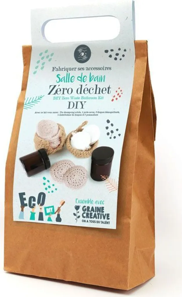 Set fai da te a rifiuti zero nel mio bagno