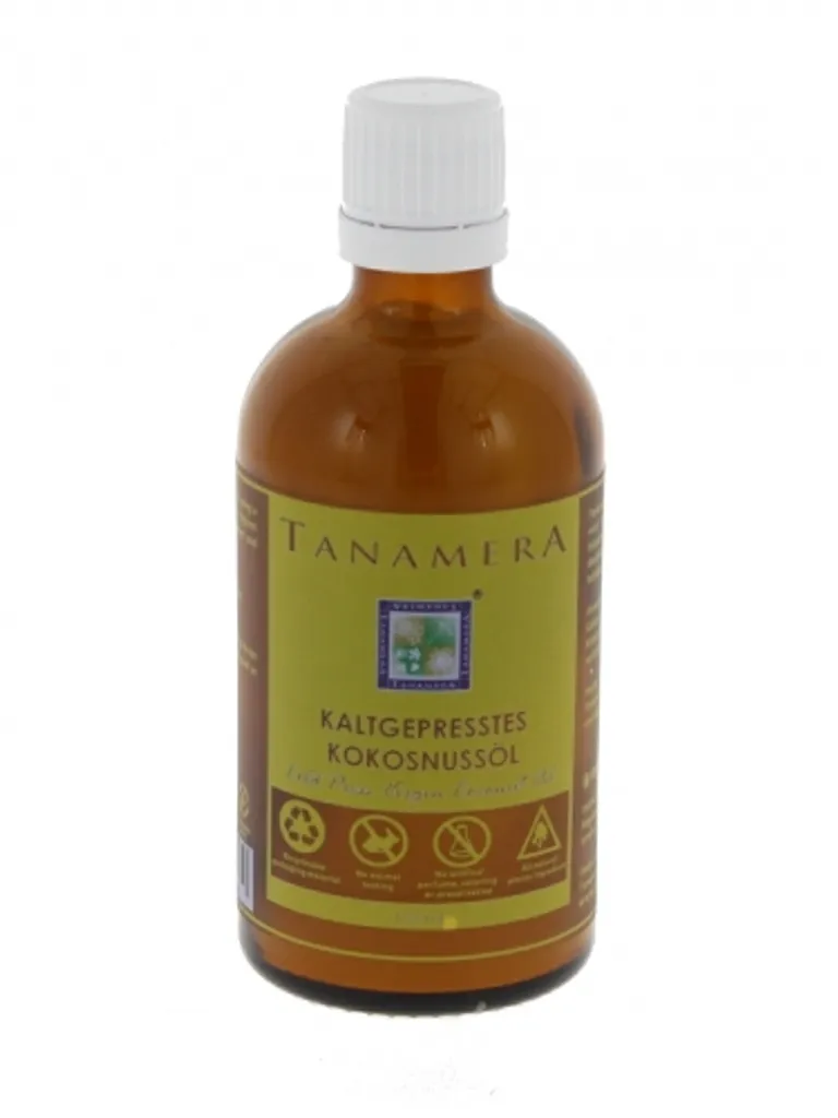 Huile de Coco Anti-Peau Sèche Tanamera 100ml Solution Naturelle Pure