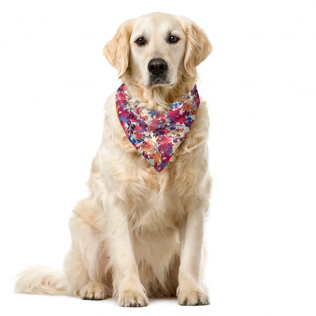 Bandana Cane Capodanno ABAKUHAUS 55x55 - Consegna Rapida Azzurra