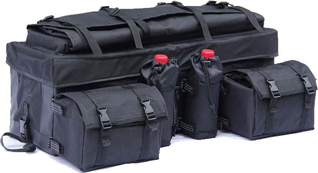 Quad ATV Hecktasche # QB2 Gepäcktasche Topcase schwarz