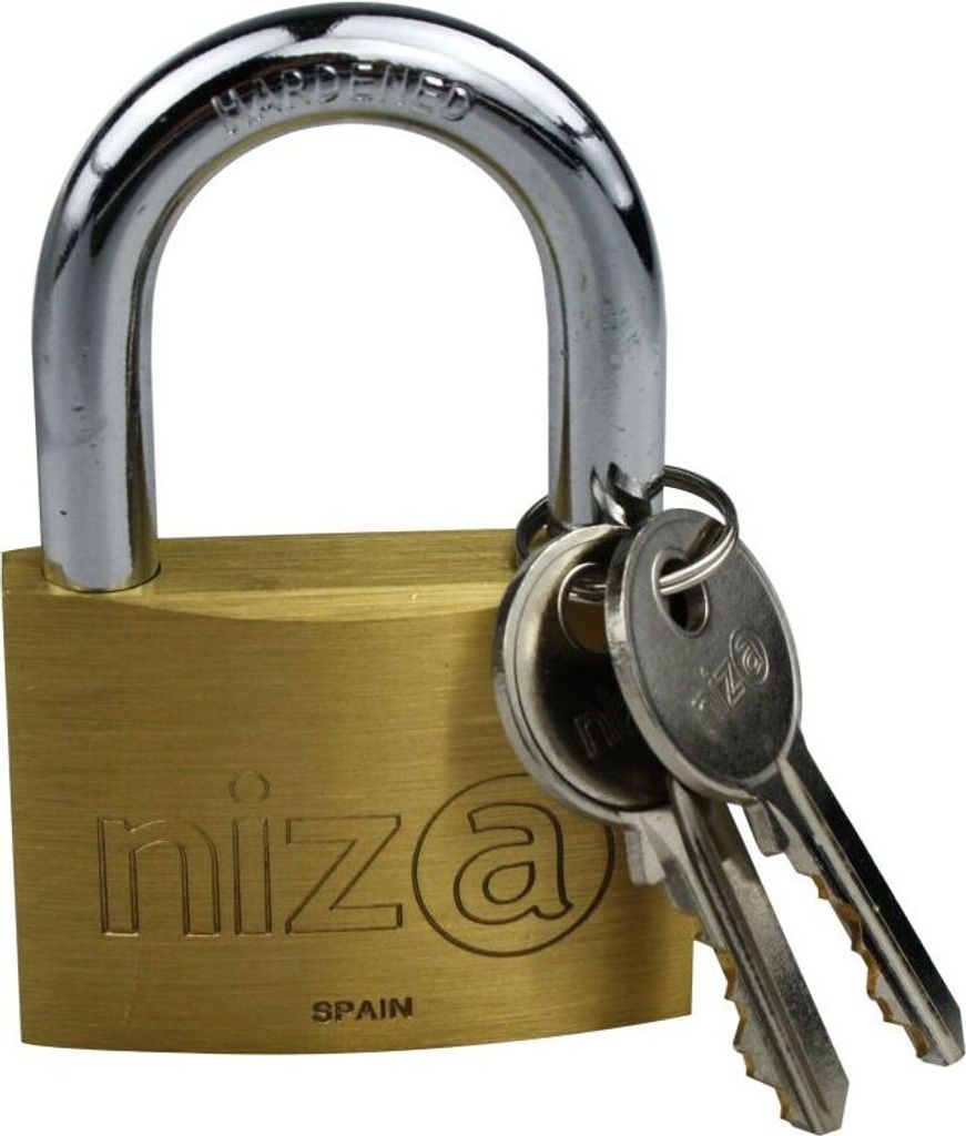 Vorhängeschloss Schrankschloss Kellerschloss Bügelschloss Kofferschloss 60 mm