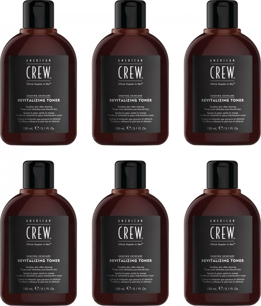 Shaving Skincare Revitalizing Toner 6x150 ml