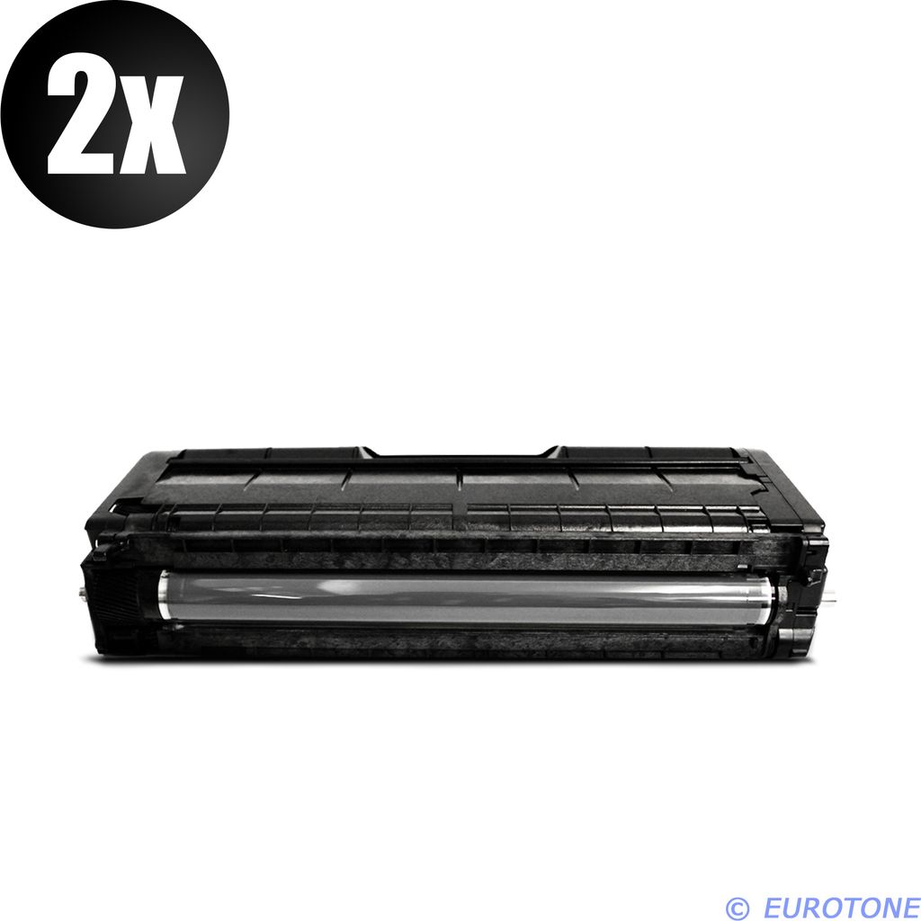 2x Eurotone Toner Alternative für Ricoh 407716 Black Schwarz