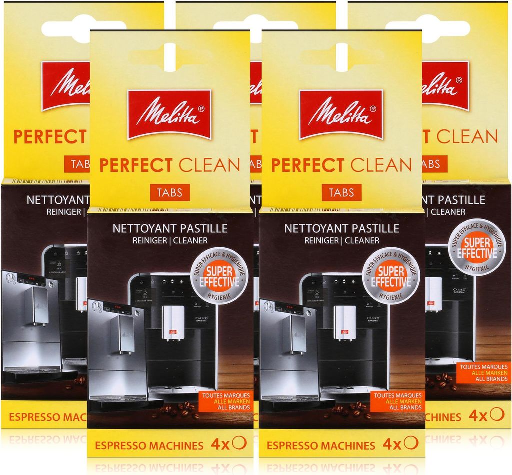 Melitta Perfect Clean Espresso Machines ReinigungsTabs Produktbild 