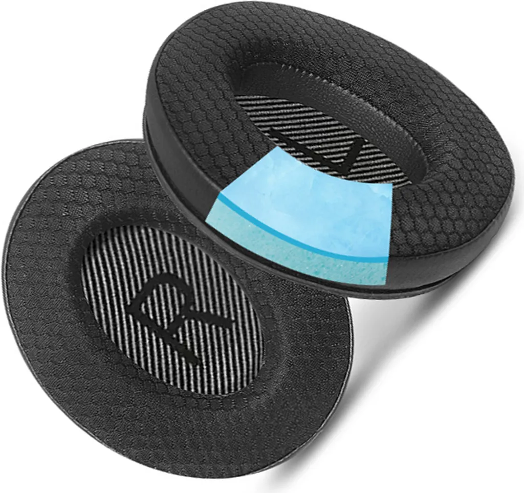Cuscinetti Gel Bose QC35 INF Nero | Gaming e Comfort Anti-Sudore