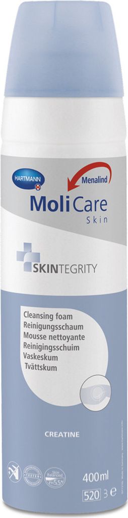 MoliCare Skin Reinigingsschuim, 400 ml oplossing Productafbeelding 