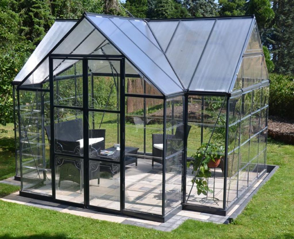 PALRAM-Victory Orangerie-anthrazi/transparent-7320 Zdjęcie produktu 