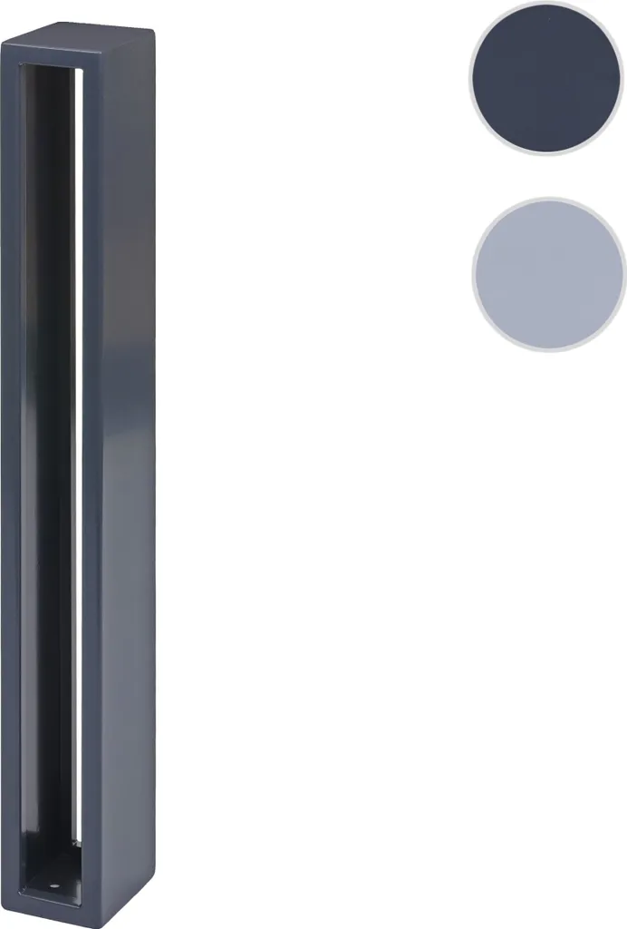 Support vélo extérieur en acier robuste anthracite, arceau de parking - 8