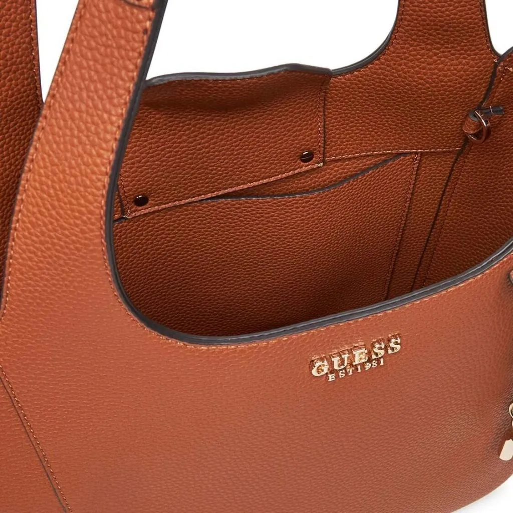 Sac Guess Calista Marron 2 en 1 - Solution de Rangement Large Format