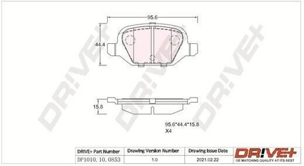 Butoir arrière OE 77362276 en ABS renforcé pour Fiat Linea et Alfa