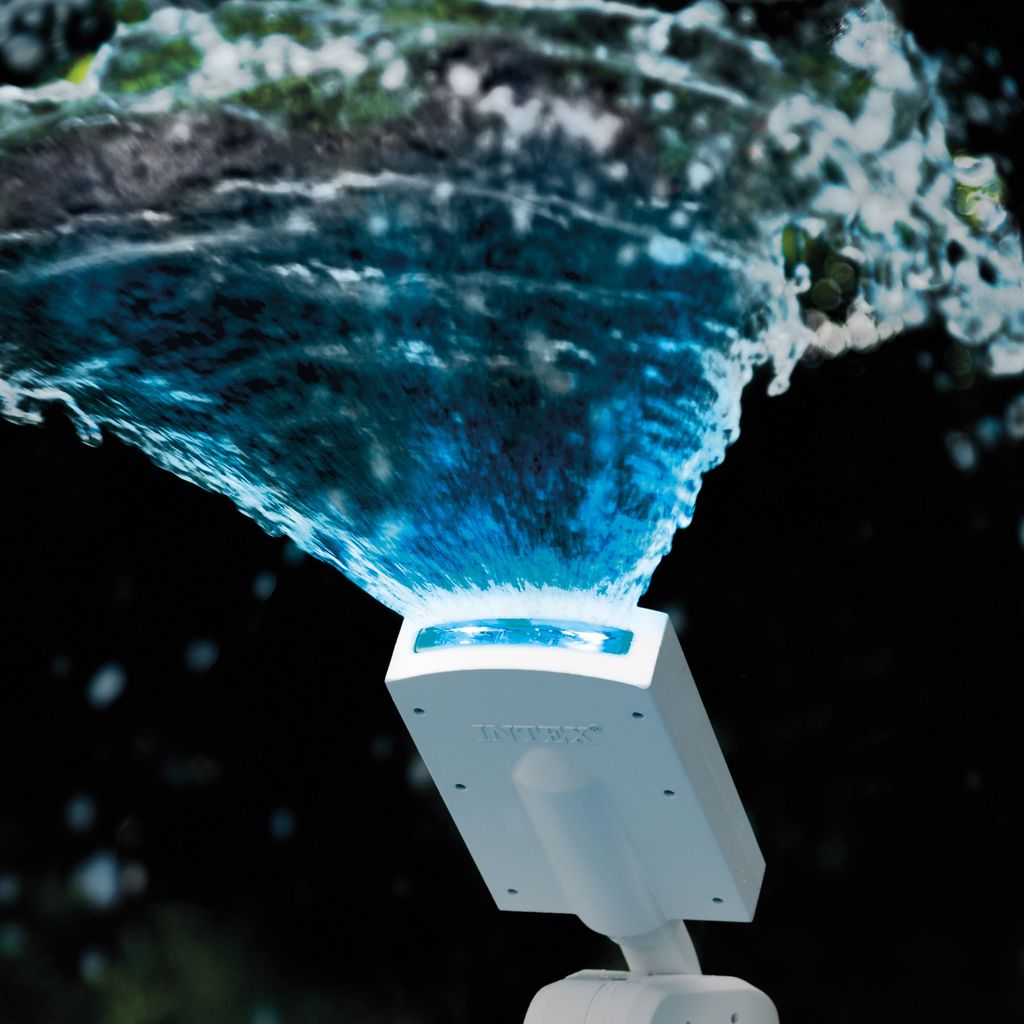 INTEX 28089 Multi-Color LED Pool Sprayer Wasserfontäne Produktbild 37