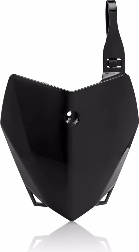 Remplacer plaque avant cassée KAWASAKI KLX 110 - ACERBIS Noire Robuste