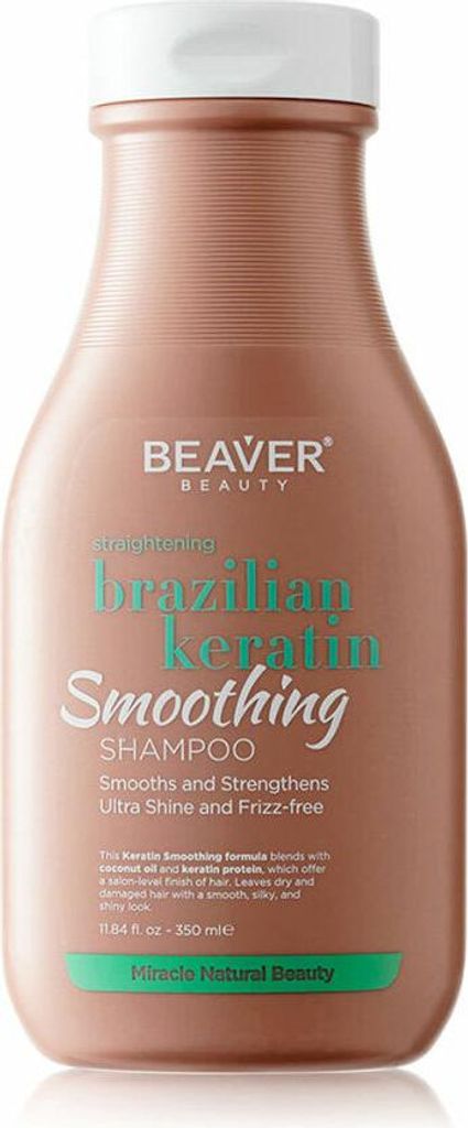 Beaver Biber BRAZILIAN KERATIN Glättendes Shampoo 350 ml