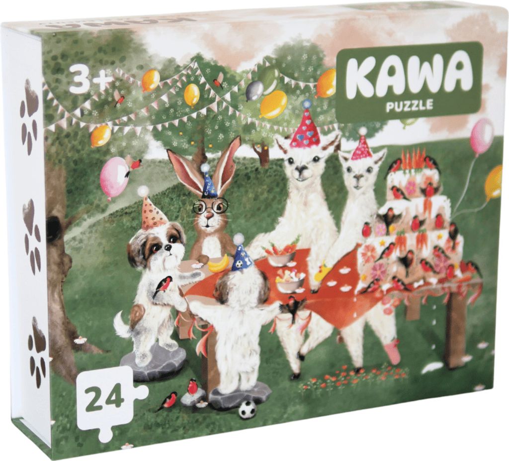 XL-Puzzle „Vergnügungspark“, 24 Teile – Neverending Store Anna Załęcka