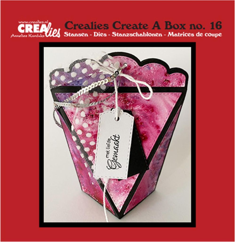 Crealies Create A Box no.14 Taschen Box