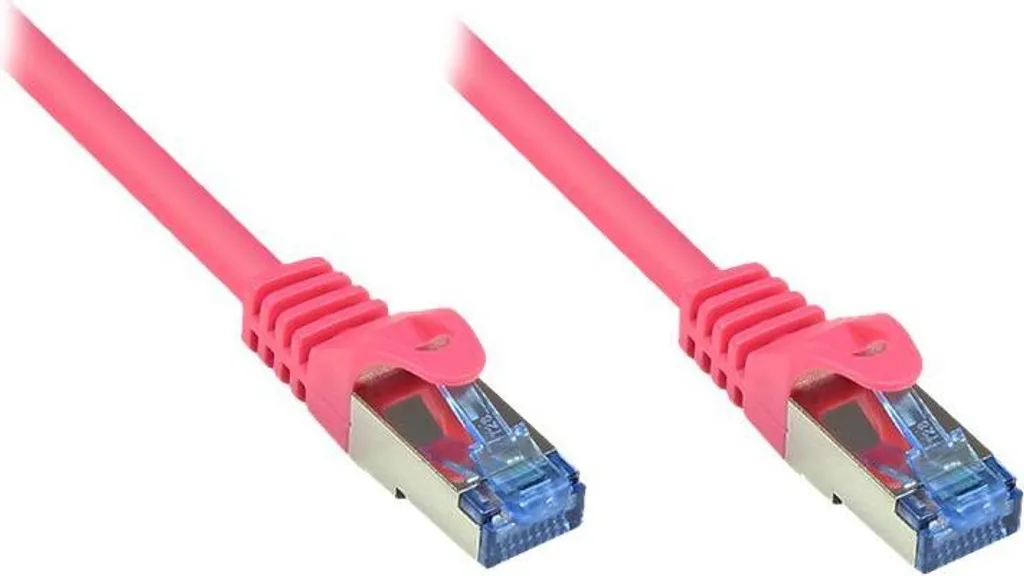 Cavo Rete Magenta Cat.6A 0,25m S/FTP Good Connections | Estetica e Performance