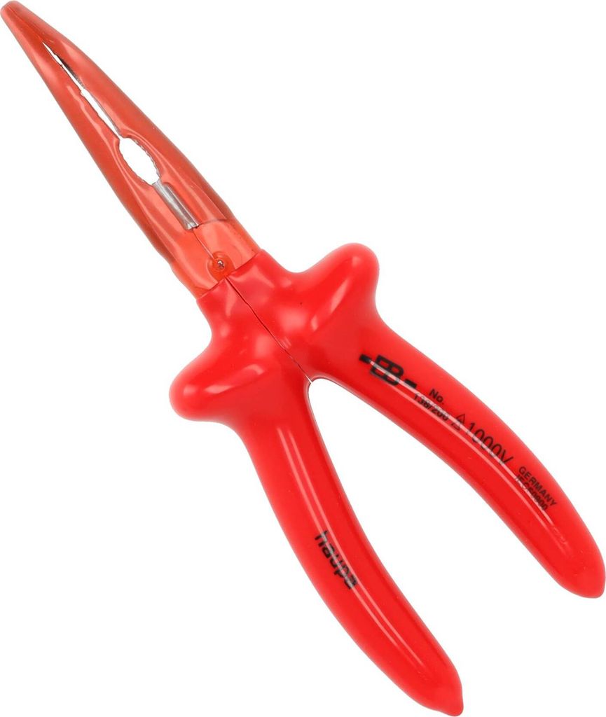 Haupa VDE-isolierte Spitzzange gebogen 200 mm - Maxami
