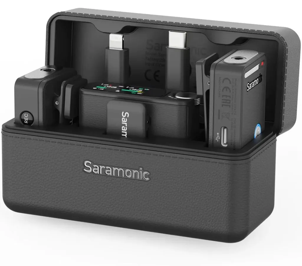Système de Micro cravate sans fil Saramonic Ultra 01 Réduction du bruit