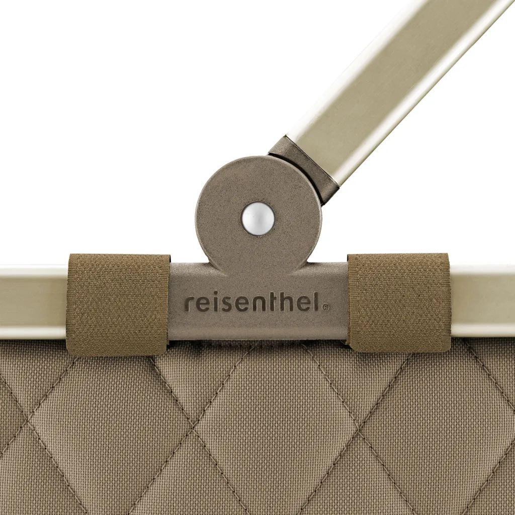 reisenthel Carrybag Rhombus Frame Olive : Panier de Course iconique 22L