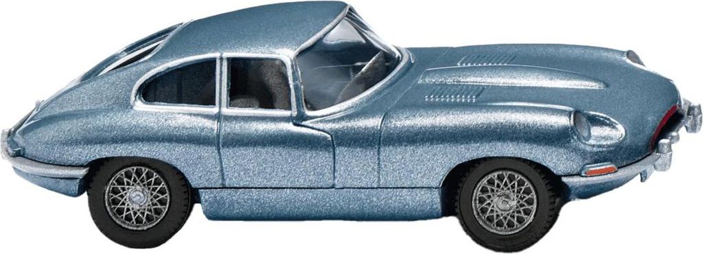 Wiking PKW Jaguar E-Type Coupé opalescent blue met. 080304