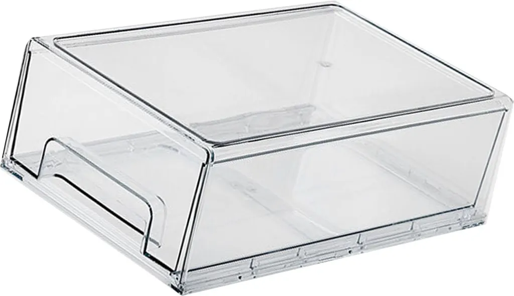 Tiroir d'organisation bureau acrylique pour fournitures et maquillage