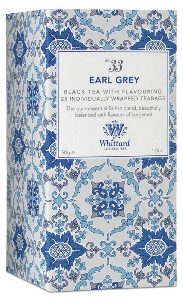 Čierny čaj Whittard of Chelsea Earl Grey, 25 ks. Obrázok produktu 
