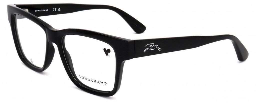 Longchamp LO2737 Black 52/16/140 Damen Brillen