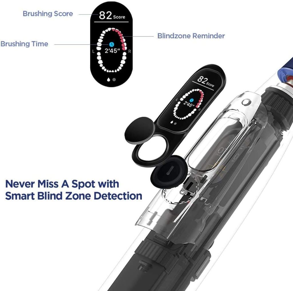 Oclean X Pro Intelligente Sonic Zahnbürste 3 Putzprogramme Produktbild 36