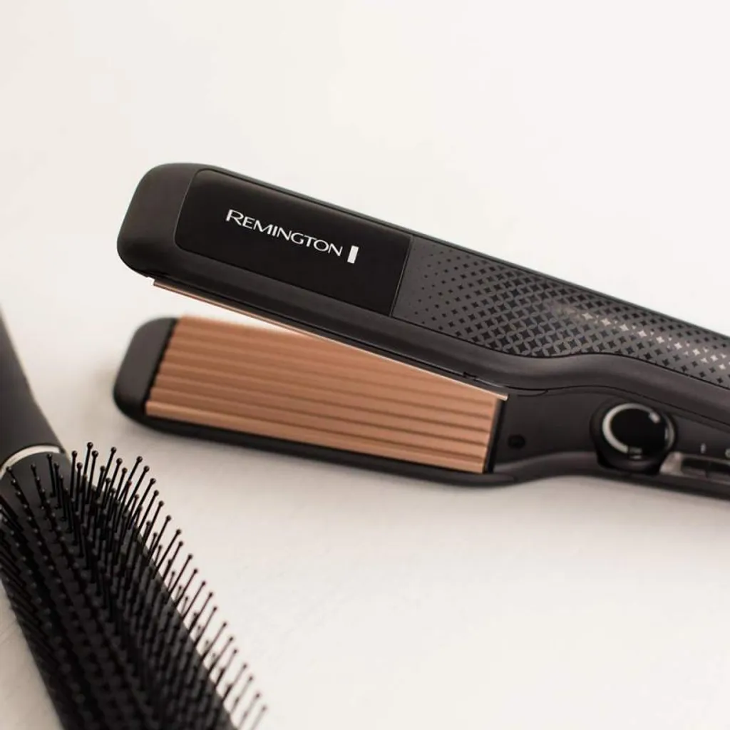 Fer à gaufrer Remington S3580 Ceramic Crimp 220 pour cheveux texturés - 12