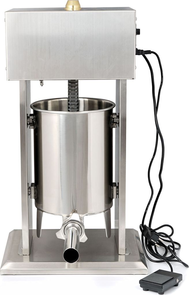 Zelsius Profi Edelstahl Wurstfüllmaschine elektrisch, 10 Produktbild 5