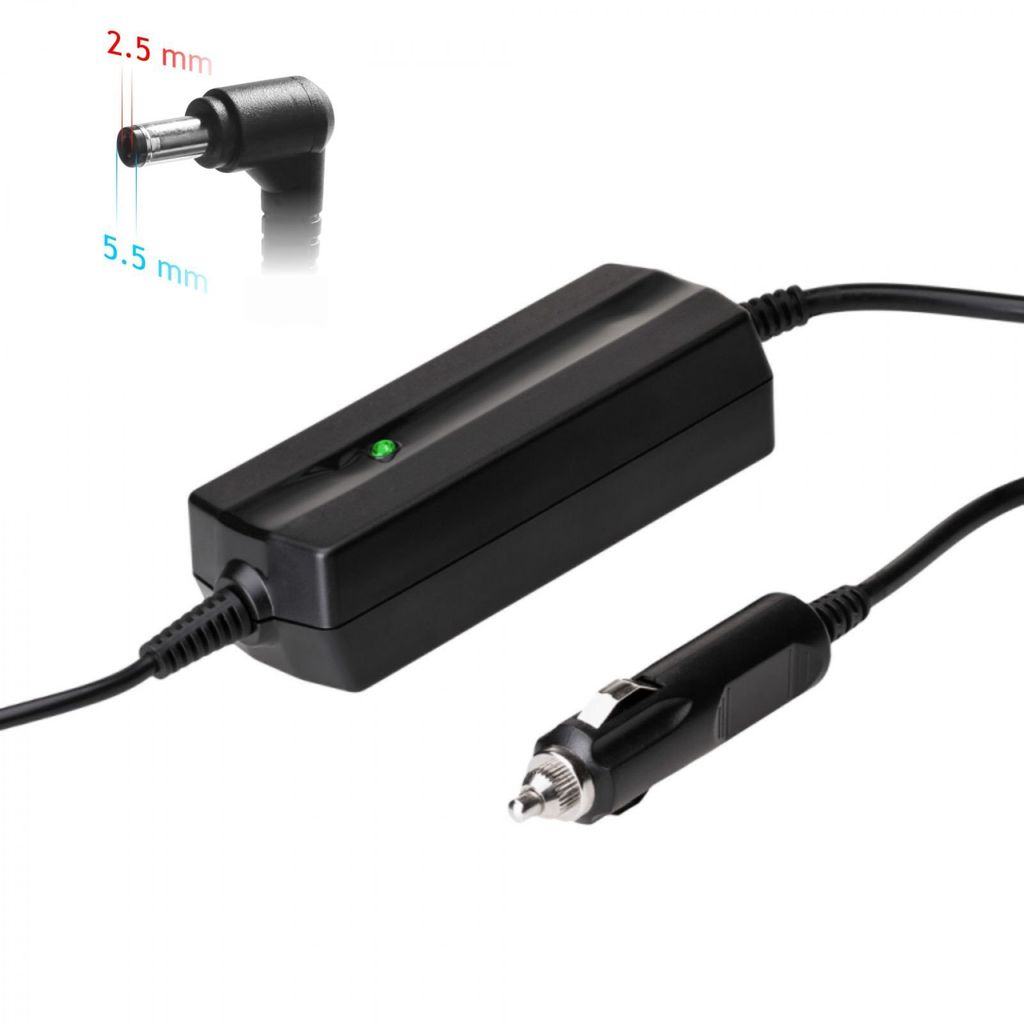 Akyga AK-ND-36, Laptop, Auto, 12 V, 90 W, 19 V, 4,74 A Produktbild 