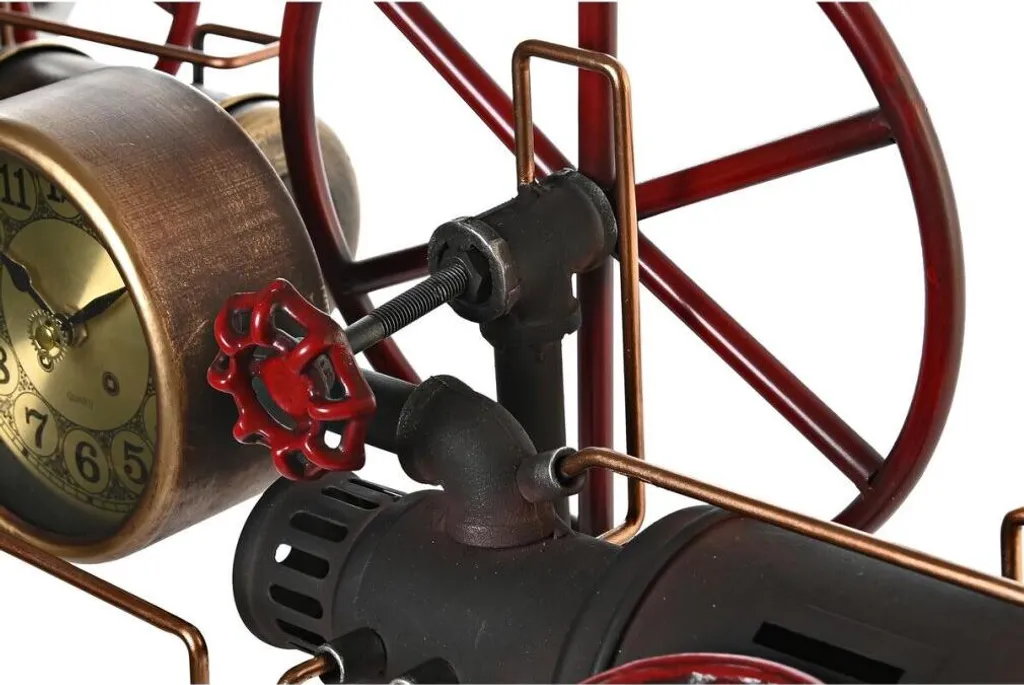 Bordure décorative DKD Home Decor style rétro or et argenté set 2 - 3